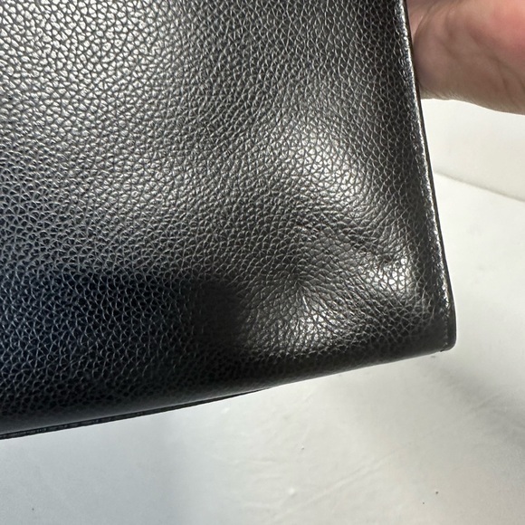 Vintage Coach Madison Top Handle Bag — Black Glove-Tanned Leather, ITALY 1990s - Picture 5 of 16